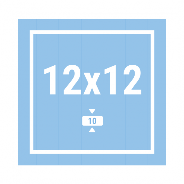 Ковер для спортивной гимнастики 12x12x10м